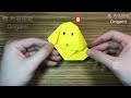 可愛小狗摺紙 不用3分鐘就能完成的作品 非常簡單 origami dog