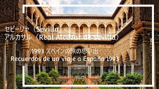 1993年スペイン旅行《１８》Sevilla：アルカサル(Real Alcázar de Sevilla)