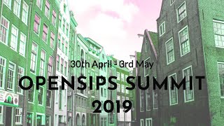 OpenSIP Summit 2019, Day One