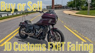 JD Customs FXRT Fairing review #harleydavidson #fxlrs