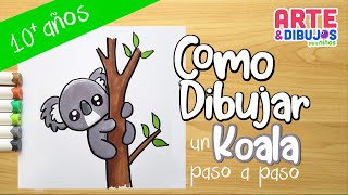 Como dibujar un KOALA | Arte y Dibujos para Niños