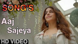 #Hitsong " Aaj Sajeya " | Alaya f | Goldie Sohel | Punit M | Trading weeding song 2021| lyrics song.