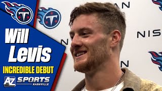 Titans QB Will Levis talks about "dream" 4 TD day vs. Falcons