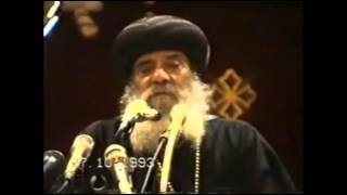 35- God and human - 27/10/1993 - Sermons on Wednesday - Pope Shenouda III