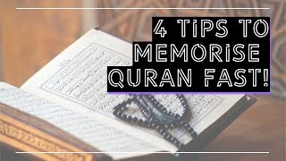 4 TIPS/WAYS ON HOW TO MEMORISE QURAN FAST AND QUICKLY I 2019