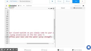 Text Adventure Game 3 - Intro