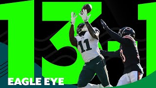 Jalen Hurts & The Eagles battle the Bears and extreme cold to go 13-1 | Eagle Eye Podcast