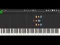 Edward Grieg - Lyric Pieces Book III Op.43 No.4 (Little Bird) - Grand Piano HQ - Synthesia HD 60 fps