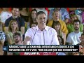 sánchez abre la campaña intentando seducir a los votantes de pp y vox