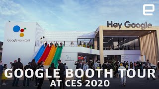 Google Booth tour at CES 2020