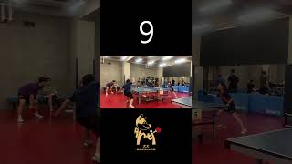 桌球  正手惡搞 | table tennis match  #乒乓球 #shorts