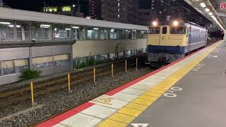 JR貨物 EF65 2101[新] 牽引配1791レ 平野駅 通過