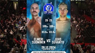 Elmeri Suominen vs Juho Suvanto | FULL FIGHT | ICE CAGE 3