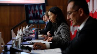 Ministers and public health officials update Canadians on vaccines, COVID-19 variants
