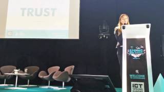 Jelena Djokovic, NDF’s National Director: Celebrity endorsements for charities (@ ICT Spring)