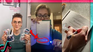 best of book annotating tiktoks | funny and useful booktok compilation
