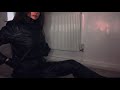 asmr ~ leather outfit sounds no talking