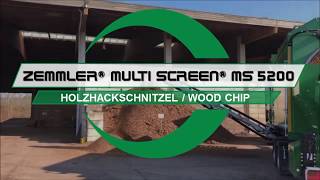 ZEMMLER® MULTI SCREEN® MS 5200 -  Holzhackschnitzel / wood chips