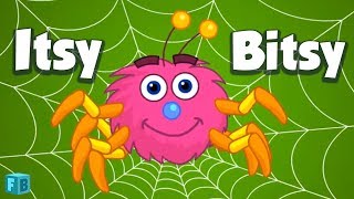 Itsy Bitsy Spider Nursery Rhymes | FlickBox Kids Song | Incy Wincy