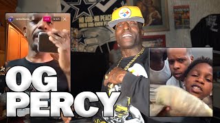 OG Percy Speaks Charleston White Calling CPS on Finesse2tymes for His 10-Year-Old Artist Part 3