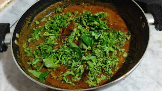 Pavakkai Kulambu | Bitter Gourd Curry/  Karela curry/பாகற்காய் குழம்பு