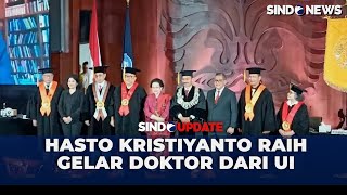 Raih Gelar Doktor, Hasto Kristiyanto Lulus dengan Predikat Cumlaude, IPK-nya 3,93