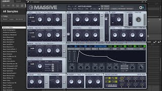 Massive Tutorial - How to create 808 Sub Bass from Scratch - Maschinemasters.com