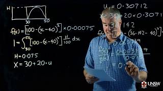CVEN9701: Acceptance and Rejection Method