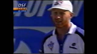 Boris Becker vs. Patrick McEnroe US Open 1995 Quarterfinal PART 2