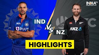 India Vs NZ 3rd ODI Full Highlights