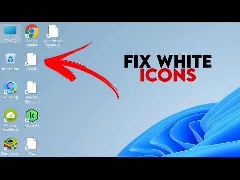 Как исправить пустые белые значки ярлыков на рабочем столе в Windows 10/11 — 2024