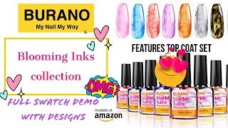 Cheapest way to get alcohol ink nails|burano blooming inks set|Best blooming ink sets on line