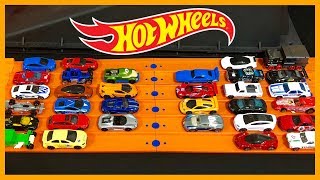 32 Car Super Hot Wheels Tournament (Lamborghini , Mincraft , Mario ,  Bone Shaker)