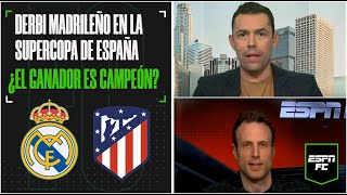 REAL MADRID vs ATLÉTICO DE MADRID Derbi por las semifinales de la Supercopa de España 2024 | ESPN FC