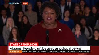 Stacey Abrams delivers rebuttal to Trump's address