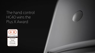 The HC40 hand control for adjustable beds wins the Plus X Award 20/21