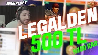 LEGALDEN 500 TL'YE %100 KAR ETTİREN İLAN YAKALADIK ! METE2 1-99 HARD SUNUCU GÜMBÜR GÜMBÜR !!