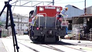 川重兵庫工場　323系8両出場他　2017.05.18