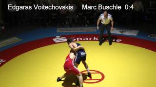 Ringen, 1.Bundesliga West, TuS Adelhausen - ASV Nendingen 31.10.2011.wmv