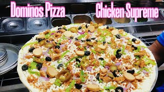 Dominos New Yorker Chicken Supreme Pizza This is Primum Flavour 🍕😍