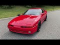 1990 Toyota Supra Turbo Features Video