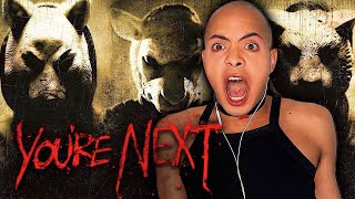 First Time Watching **YOU'RE NEXT**  (REACTION)