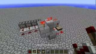 Minecraft- Automatic Firework Display Tutorial!