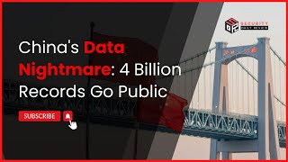 4 BILLION Records EXPOSED: China's SCARIEST Data Leak EVER!
