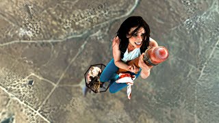 Fall (2022) Movie Explained In Hindi, She Climbed The World's Dangerous Tallest Tower