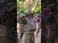 Strike a pose! Watch the training behind throwing a grenade