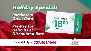 Great Clips, Hilltop North Holiday 2023