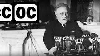 1933, May 7 - FDR – Fireside chat #2 – Outlining the New Deal Program – open captioned