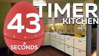 43 seconds cooking timer