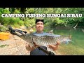 Camping Fishing 3 hari pertualangan di sungai sibau musim kemarau dapat ikan mahseer masak di hutan